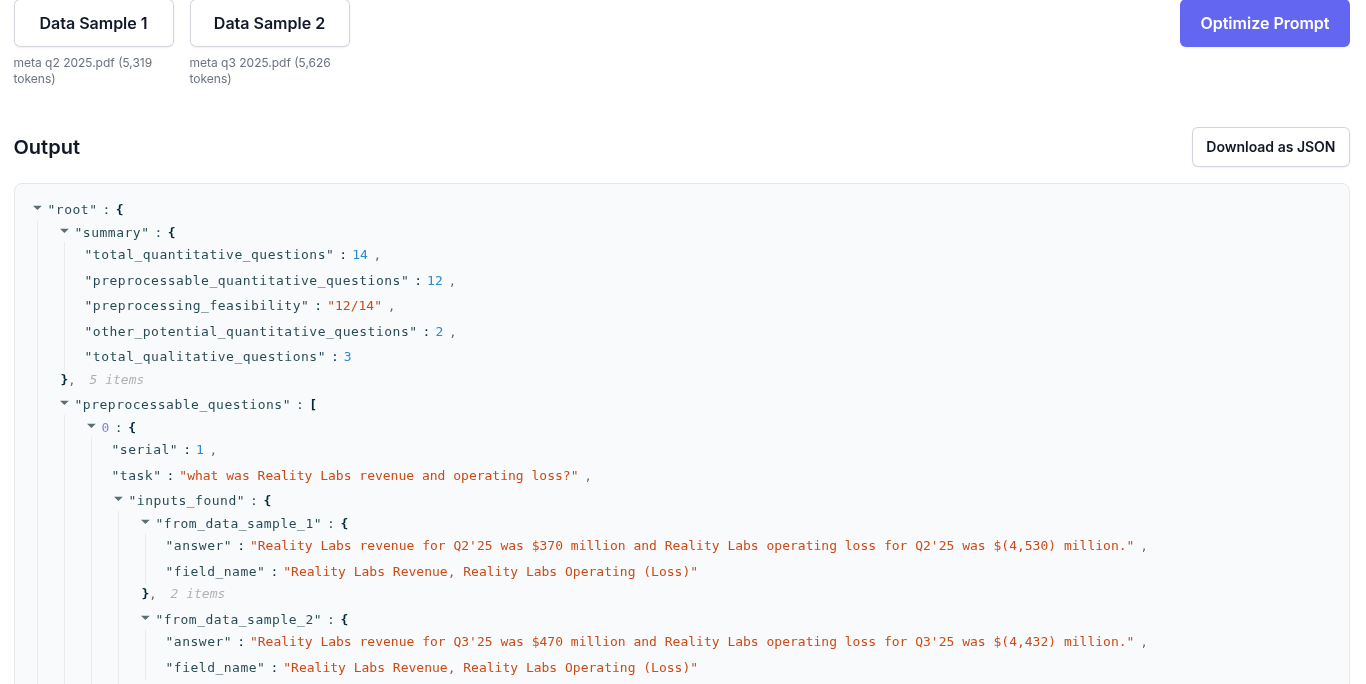 Processing state